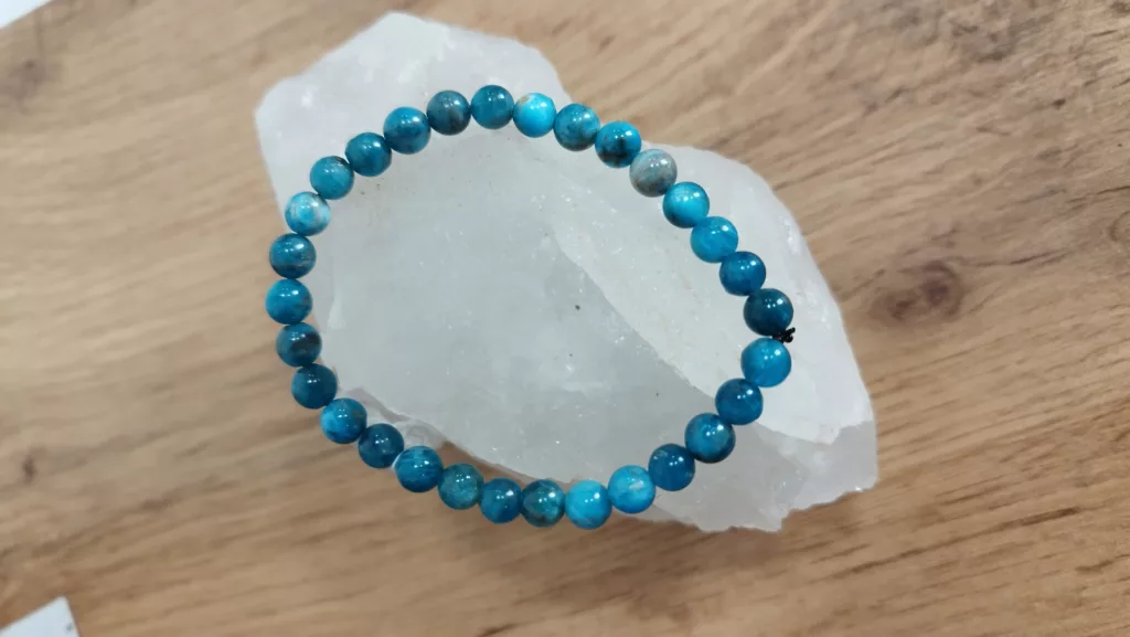 Bracelet en pierre naturelle Apatite