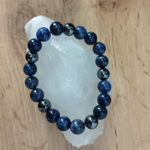 Bracelet Sodalite & Hématite – Perles 10 mm